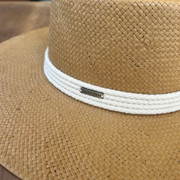 GIGI PIP BRE STRAW PORK PIE - NATURAL - Picture 9 of 10